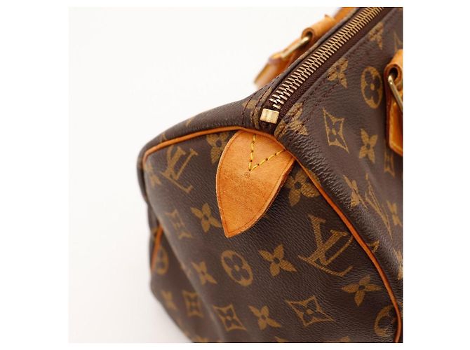 Louis Vuitton Speedy 30 Monogram Canvas Marrone Monogramma - vista 9