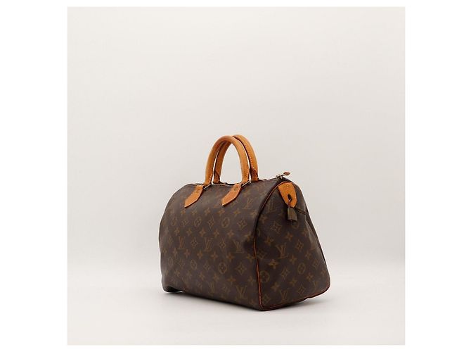 Louis Vuitton Speedy 30 Monogram Canvas Marrone Monogramma - vista 2