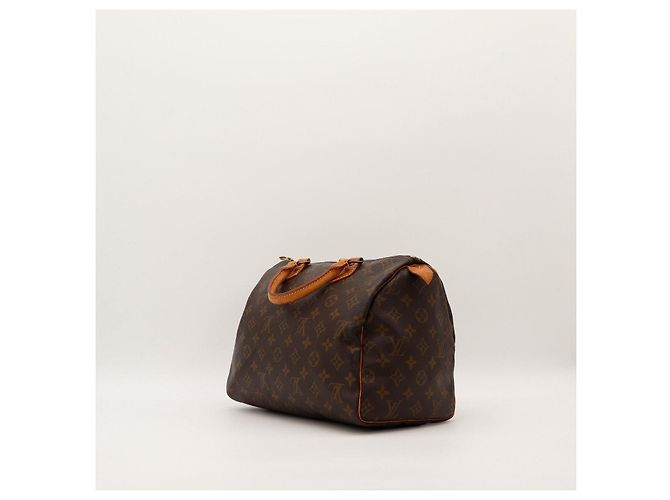 Louis Vuitton Speedy 30 Monogram Canvas Marrone Monogramma - vista 5