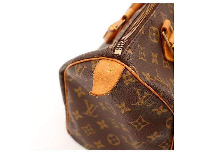 Louis Vuitton Speedy 30 Monogram Canvas Marrone Monogramma - vista 10