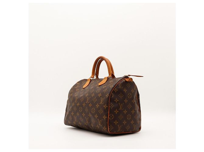 Louis Vuitton Speedy 30 Monogram Canvas Marrone Monogramma - vista 2