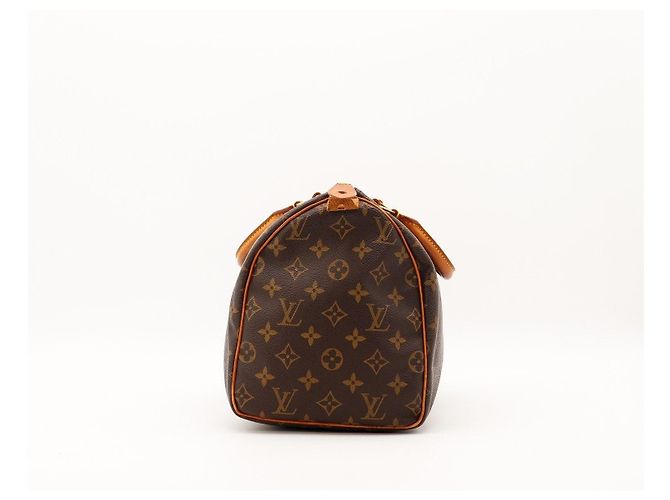 Louis Vuitton Speedy 30 Monogram Canvas Marrone Monogramma - vista 3