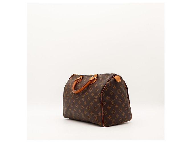 Louis Vuitton Speedy 30 Monogram Canvas Marrone Monogramma - vista 5