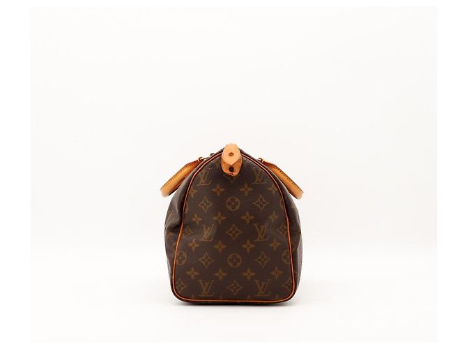 Louis Vuitton Speedy 30 Monogram Canvas Marrone Monogramma - vista 3