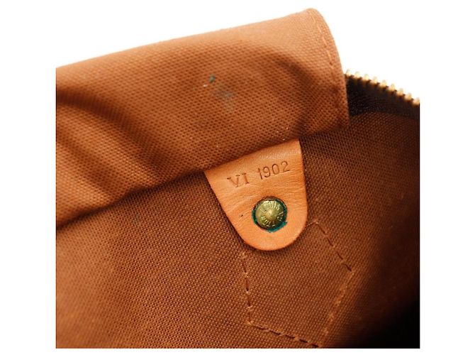 Louis Vuitton Speedy 30 Monogram Canvas Marrone Monogramma - vista 8