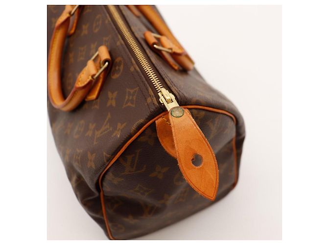 Louis Vuitton Speedy 30 Monogram Canvas Marrone Monogramma - vista 9