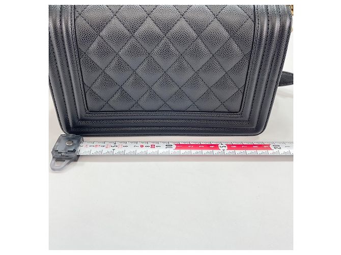 Borsa a Spalla Chanel Boy Small, Nero - vista 4
