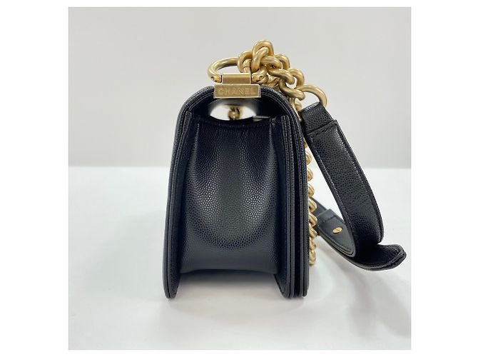 Borsa a Spalla Chanel Boy Small, Nero - vista 5