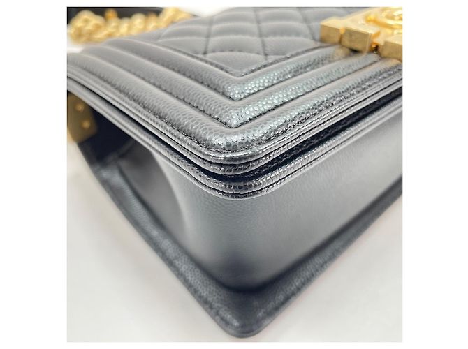 Borsa a Spalla Chanel Boy Small, Nero - vista 8