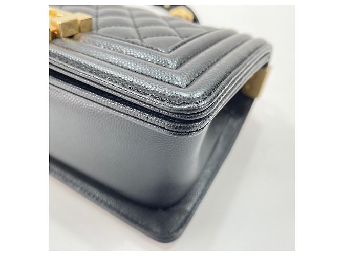 Borsa a Spalla Chanel Boy Small, Nero - vista 9