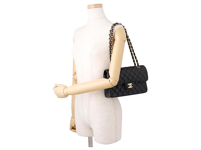 Borsa a Spalla Chanel Matelassé Chain Nero - vista 4