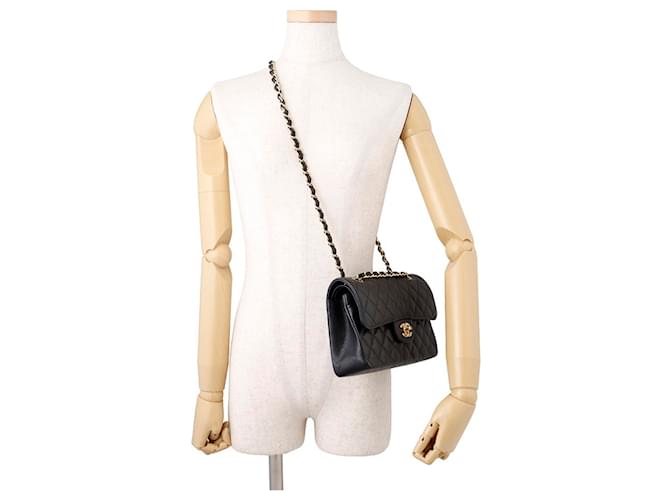 Borsa a Spalla Chanel Matelassé Chain Nero - vista 5