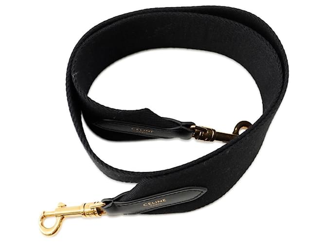 Céline Tracolla in pelle nera Celine Nero - vista 3