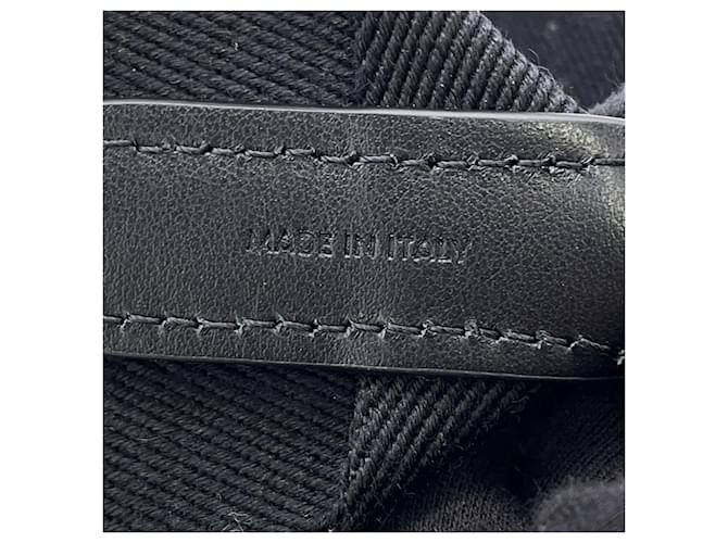 Céline Tracolla in pelle nera Celine Nero - vista 8