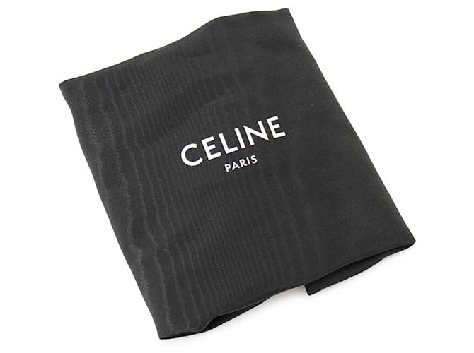 Céline Tracolla in pelle nera Celine Nero - vista 9