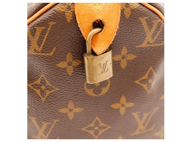 Louis Vuitton Speedy 30 Monogram Canvas Marrone Monogramma - vista 11