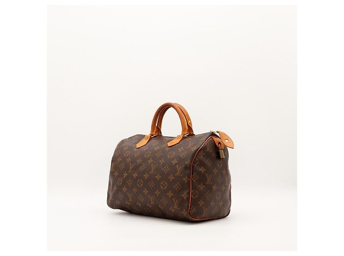 Louis Vuitton Speedy 30 Monogram Canvas Marrone Monogramma - vista 2