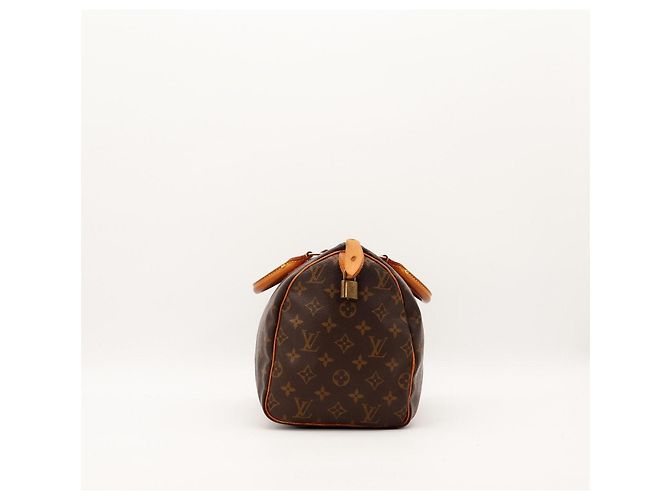 Louis Vuitton Speedy 30 Monogram Canvas Marrone Monogramma - vista 3