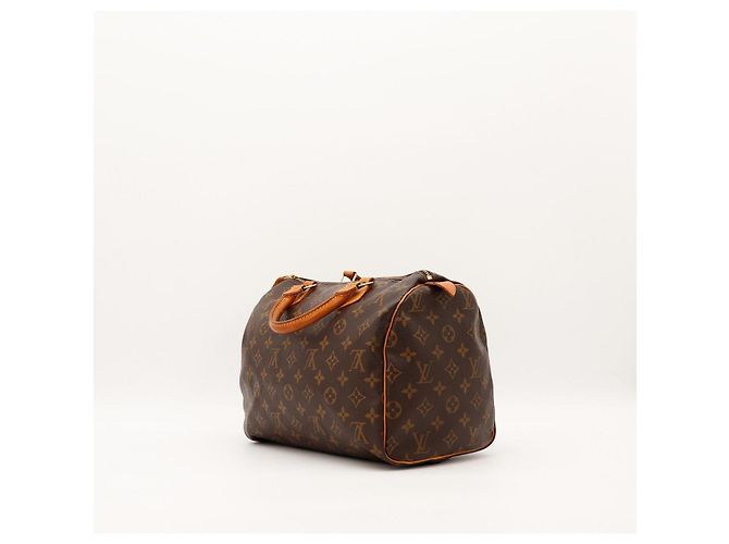 Louis Vuitton Speedy 30 Monogram Canvas Marrone Monogramma - vista 5