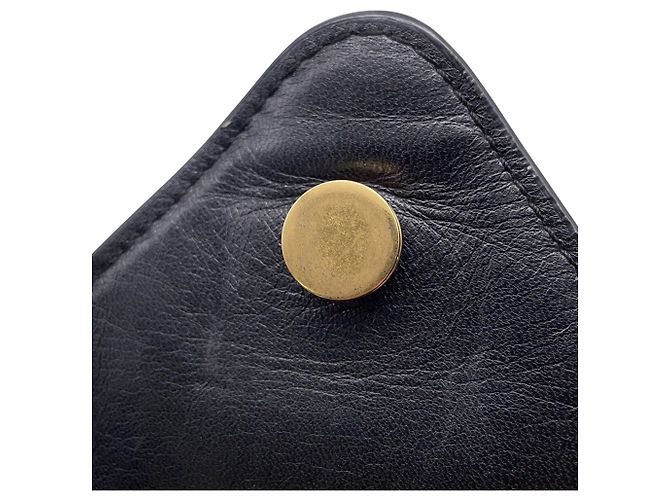 Borsa a tracolla Bottega Veneta Mount Envelope Nero - vista 16