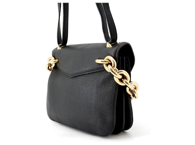 Borsa a tracolla Bottega Veneta Mount Envelope Nero - vista 2