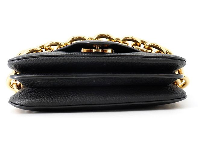 Borsa a tracolla Bottega Veneta Mount Envelope Nero - vista 3