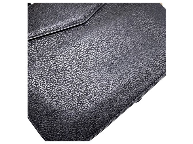 Borsa a tracolla Bottega Veneta Mount Envelope Nero - vista 8
