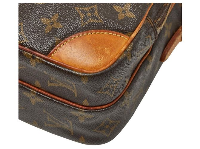 Bolso bandolera Louis Vuitton Monogram Amazon Castaño - vista 4