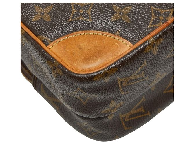 Bolso bandolera Louis Vuitton Monogram Amazon Castaño - vista 7