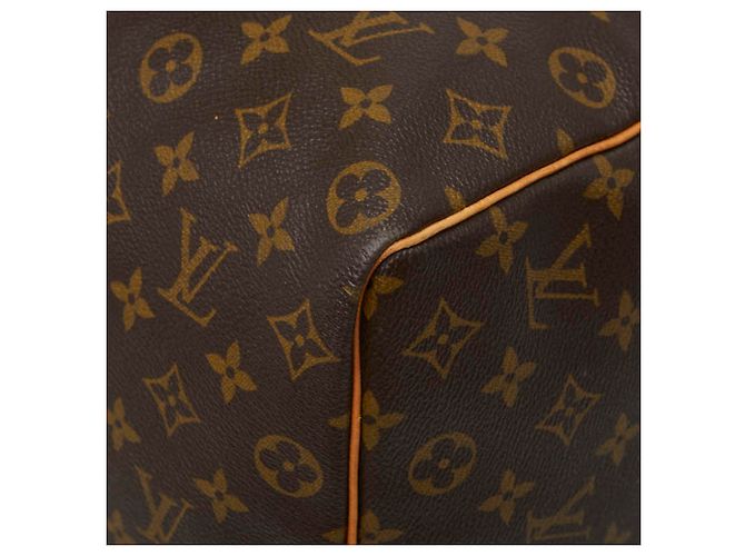 Borsa Boston Louis Vuitton Monogram Keepall 50 Marrone - vista 4