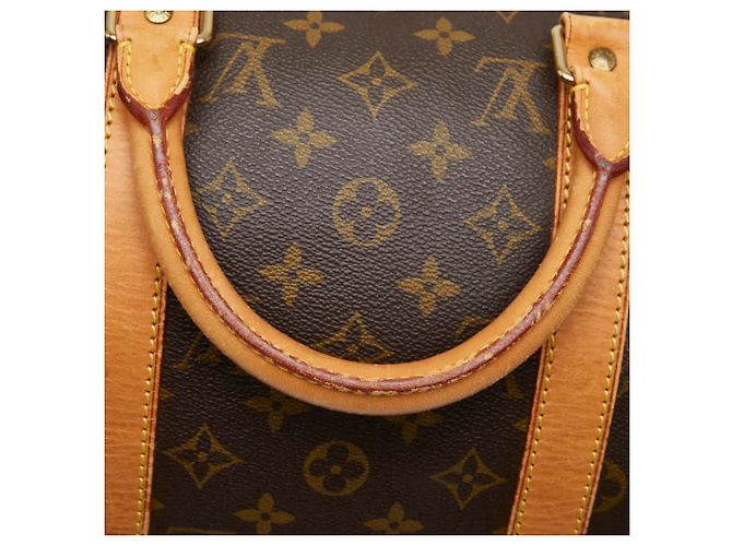 Borsa Boston Louis Vuitton Monogram Keepall 50 Marrone - vista 9