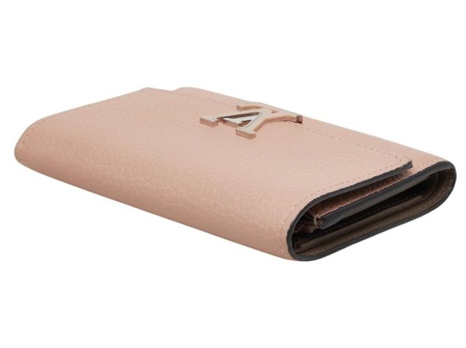 Louis Vuitton Portefeuille Capucines Compact Klapperbörse Pink - Ansicht 5