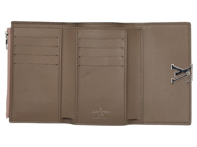 Louis Vuitton Portefeuille Capucines Compact Klapperbörse Pink - Ansicht 6