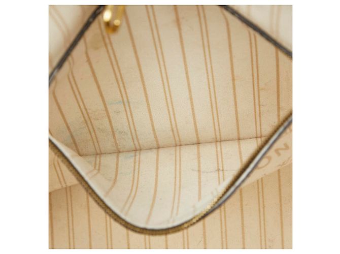 Borsa Tote Louis Vuitton Monogram Jungle Neverfull MM Multicolore Crudo Cammello - vista 12