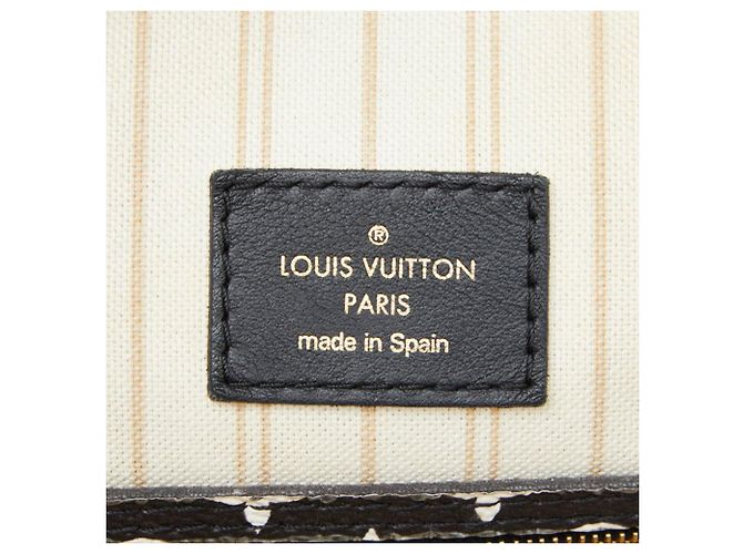 Borsa Tote Louis Vuitton Monogram Jungle Neverfull MM Multicolore Crudo Cammello - vista 14