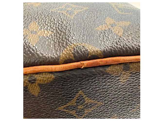 Borsa Louis Vuitton Monogram Speedy 30 Marrone Beige - vista 10