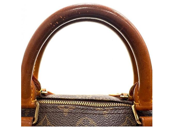 Borsa Louis Vuitton Monogram Speedy 30 Marrone Beige - vista 5