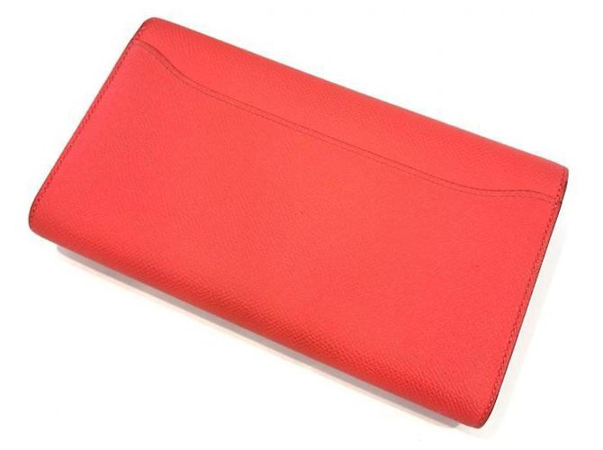 Hermès Cartera larga Hermes Constance en Flamingo Pink Rosa - vista 2