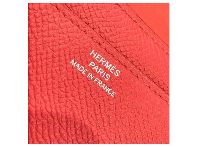 Hermès Cartera larga Hermes Constance en Flamingo Pink Rosa - vista 7