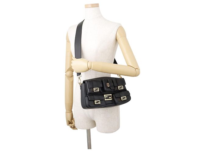 Borsa Fendi Baguette in nero - vista 5