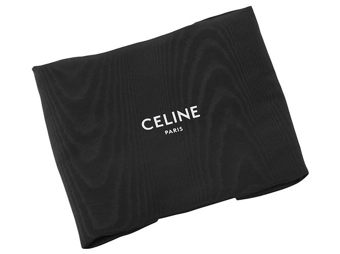 Céline Celine Maillon Triomphe Black Leather Shoulder Bag - view 18