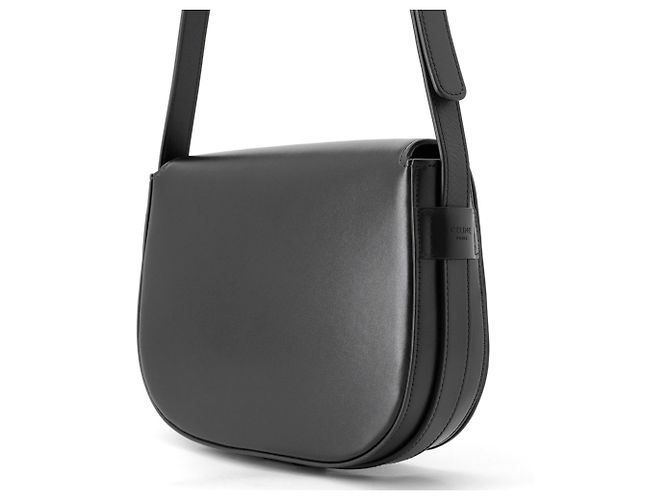 Céline Celine Maillon Triomphe Black Leather Shoulder Bag - view 2