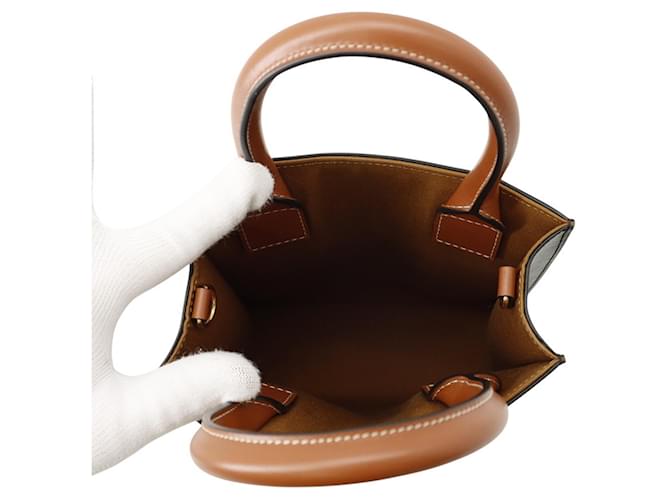 Céline Borsa cabas verticale mini Triomphe in pelle Celine - vista 6