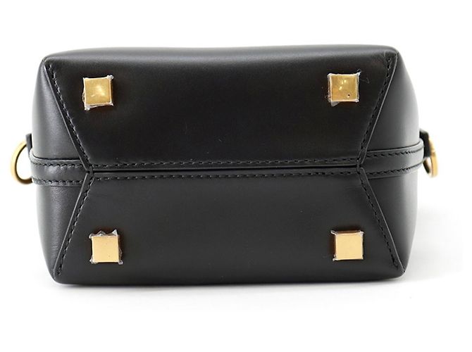Mini borsa a secchiello Yves Saint Laurent Nero - vista 3