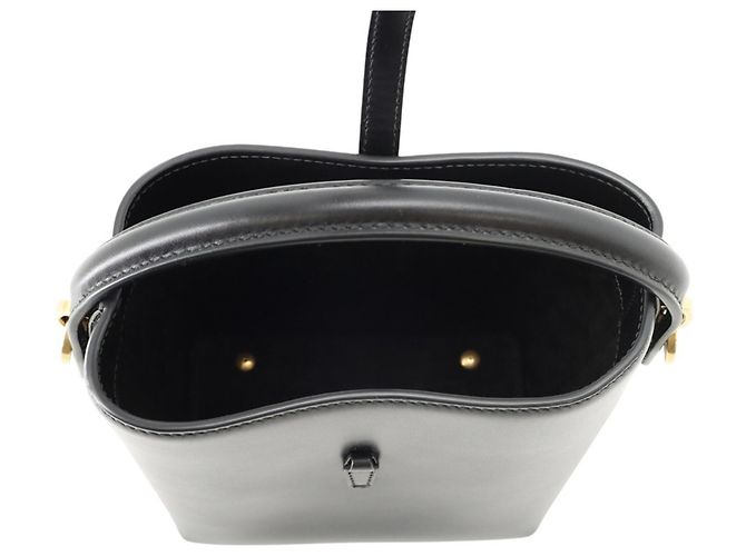 Mini borsa a secchiello Yves Saint Laurent Nero - vista 5