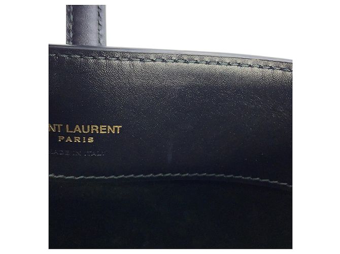 Mini borsa a secchiello Yves Saint Laurent Nero - vista 7