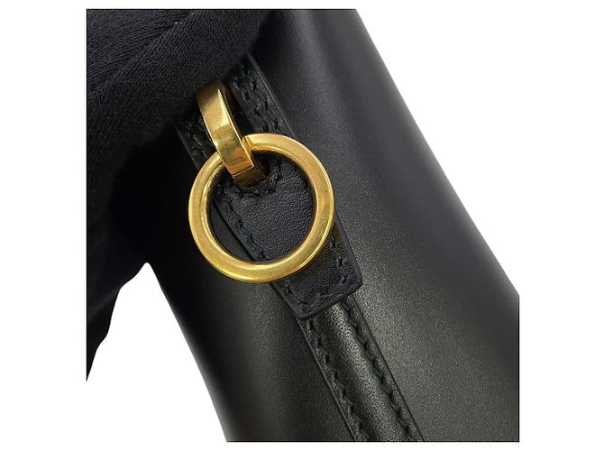 Mini borsa a secchiello Yves Saint Laurent Nero - vista 9