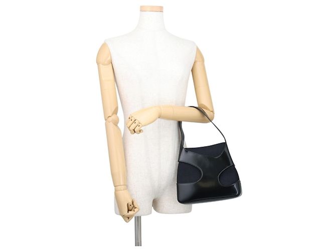 Borsa a mano nera Salvatore Ferragamo Nero - vista 4