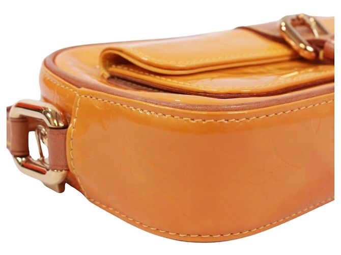Borsa a Spalla Louis Vuitton Christie MM Giallo - vista 5