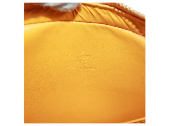 Borsa a Spalla Louis Vuitton Christie MM Giallo - vista 8